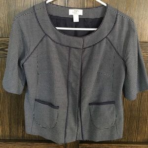 Ann Taylor Loft petites swing jacket 2P
